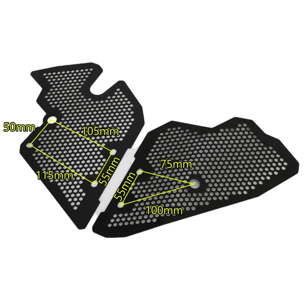 2019-2021 Yamaha Tenere 700/700 Rally T7/T7 Rally XT700Z 1st Motor Guard Cover Protector Black Generic