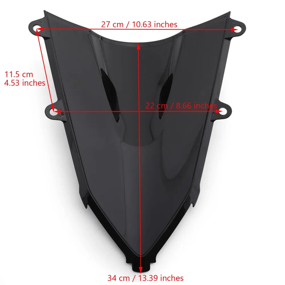 2019-2022 Honda CBR650R CBR 650 R vindrutan vindruta generisk