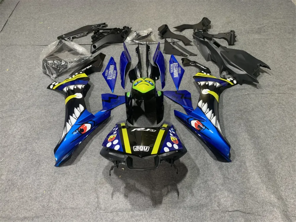 2020-2025 YAMAHA YZF R1 Injektion Fairing Kit Bodywork Plastic ABS #101