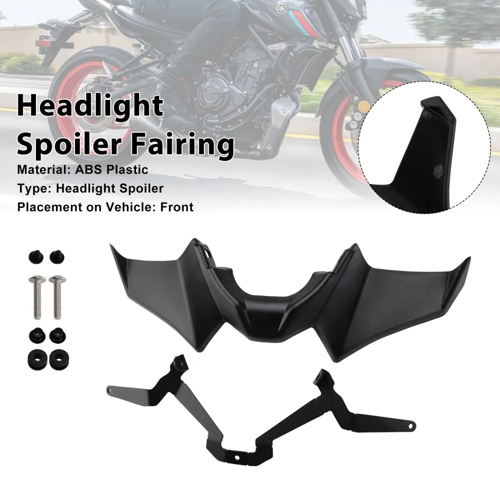 2021-2024 Yamaha MT-07 Front Fender Beak Extension Fairing Spoiler