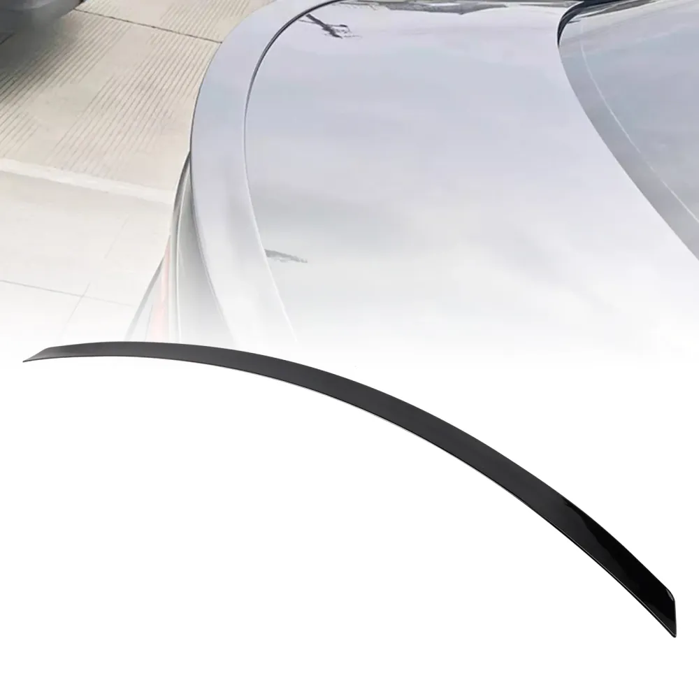 2021-2025 Mercedes-Benz S-klass W223 Glansig svart bakspoiler i bagageutrymmet