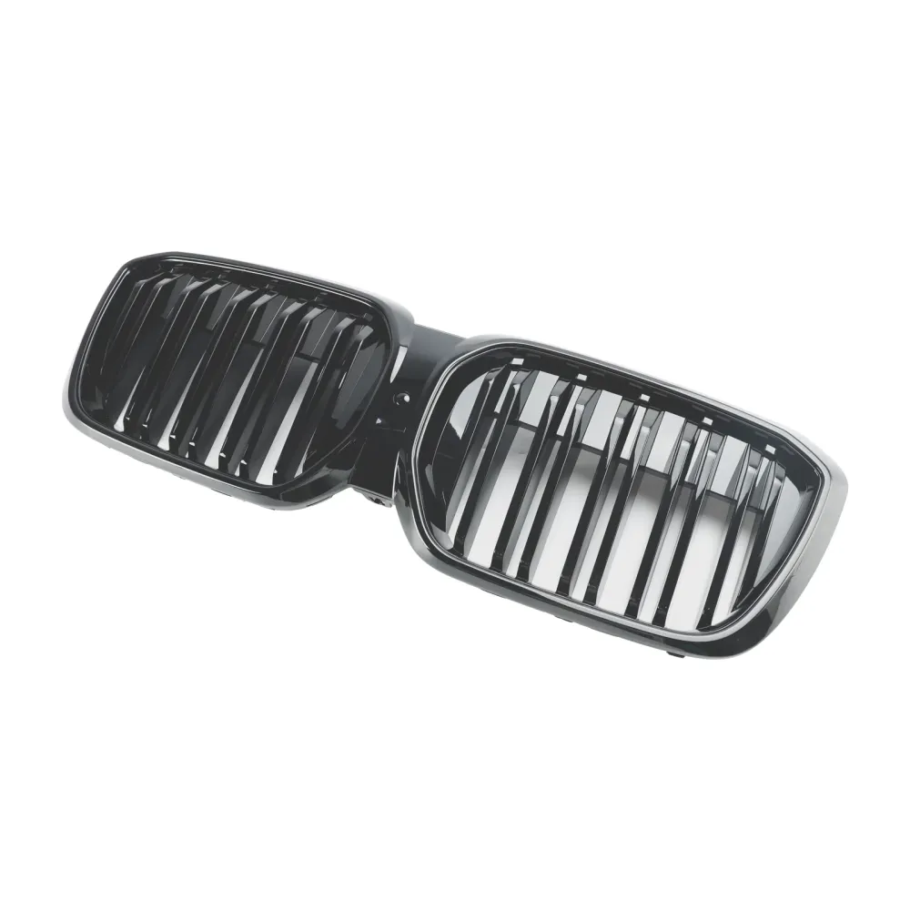 2022 2023 2024 BMW IX3 G08 LCI DUBBEL SLAT GLOSS BLACK FRED KUNDNEY GRILL