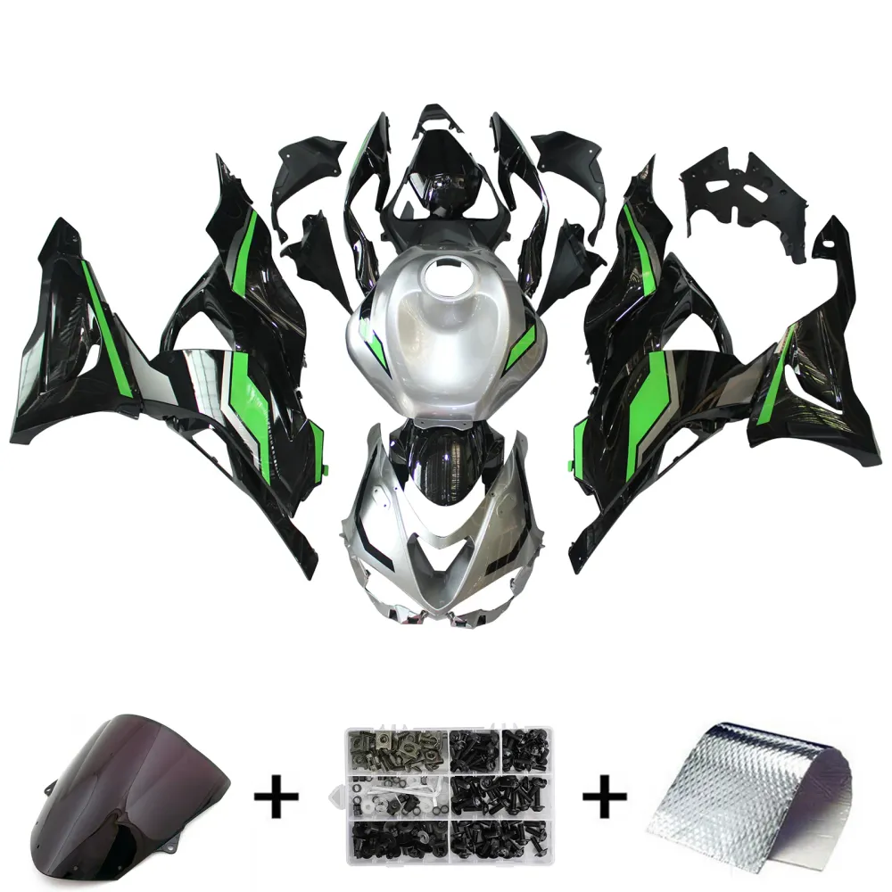 2024-2025 Kawasaki ZX-6R ZX6R Injection Fairing Kit Kawasaki Plast ABS