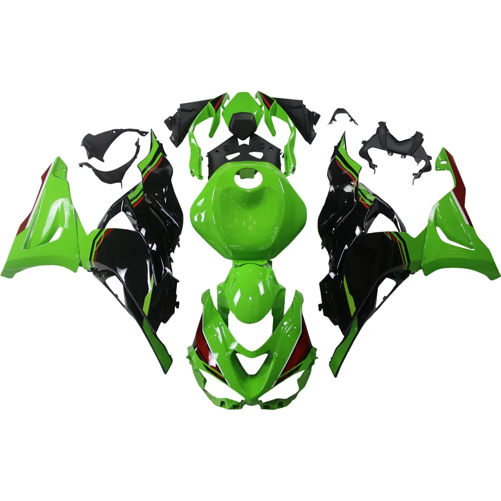 2024-2025 Kawasaki ZX-6R ZX6R Injection Fairing Kit Kawasaki Plast ABS