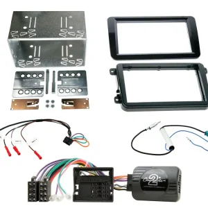 2-DIN kit för Skoda Fabia 07-14