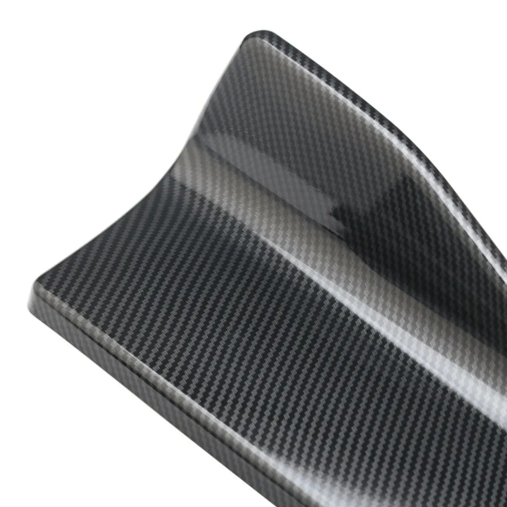 2st 35 cm kjol spoiler bakre läppförlängning rocker delare winglet vingar kol
