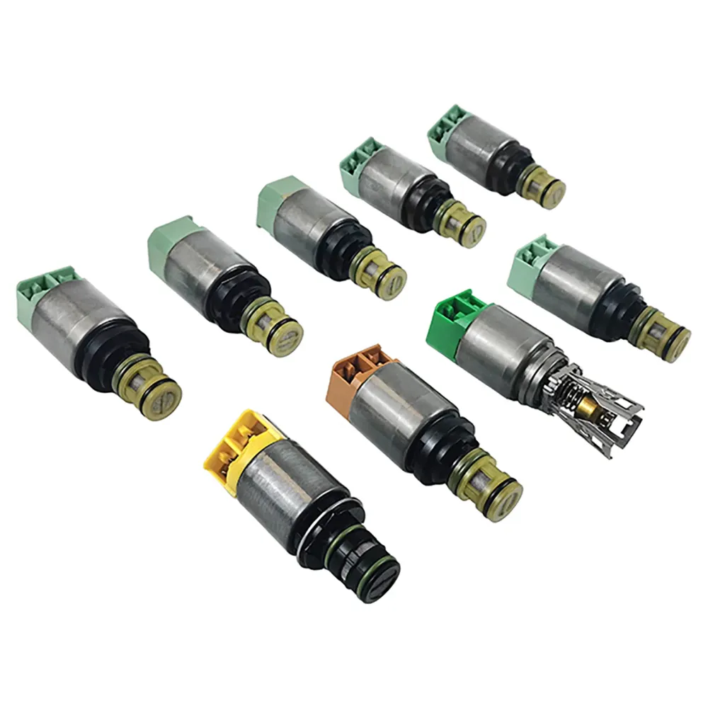 9PCS 8HP51 GA8X51CZ 8X51 8L51 8-växlad växellåda solenoidsats för BMW