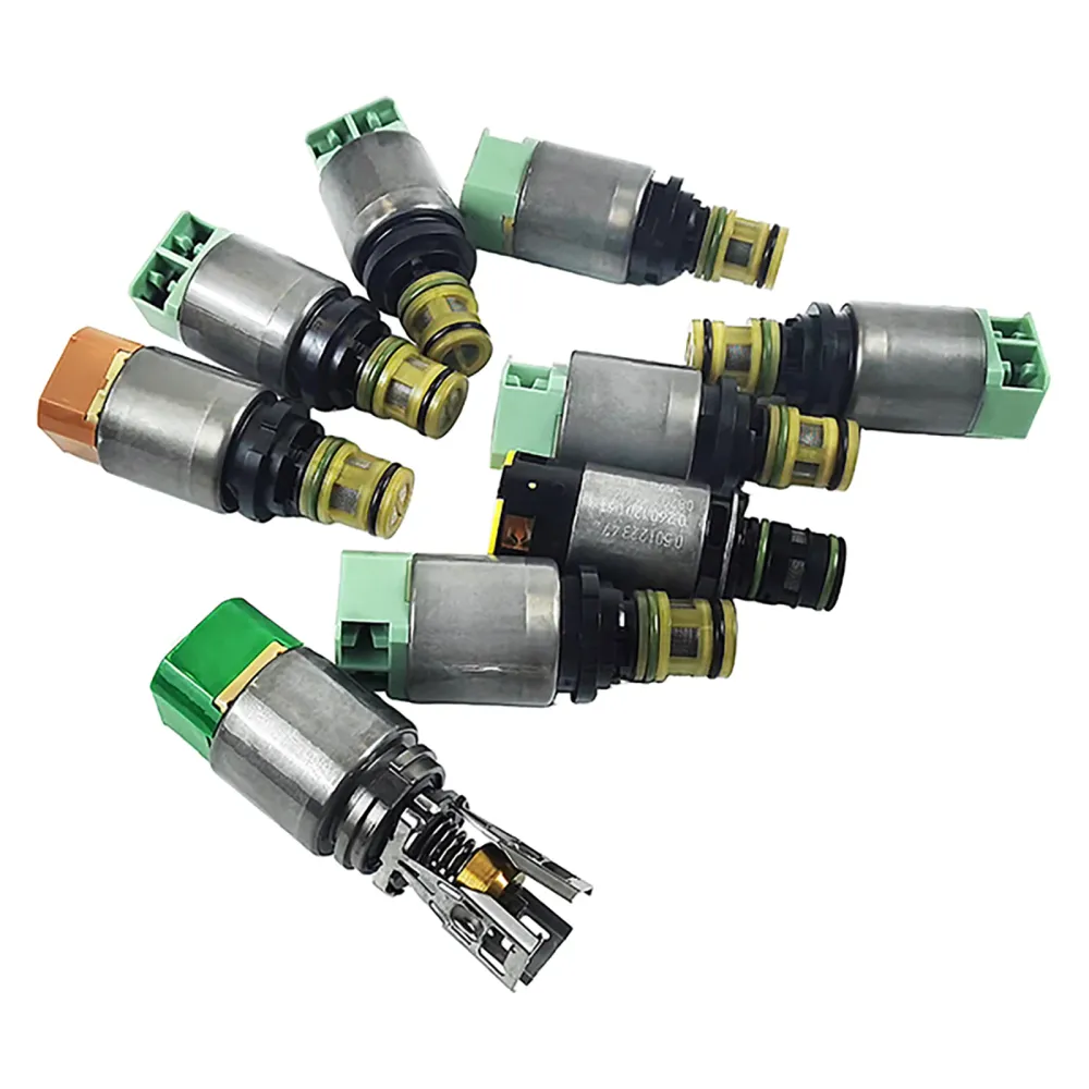 9PCS 8HP51 GA8X51CZ 8X51 8L51 8-växlad växellåda solenoidsats för BMW