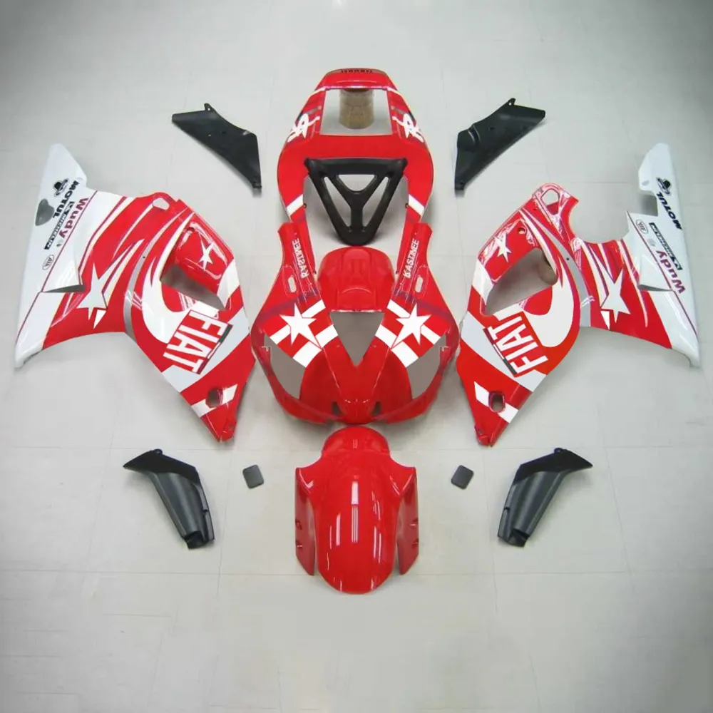 1998-1999 YAMAHA YZF 1000 R1 Injektionsmässa Kit Bodywork Plastic ABS #106 Amotopart