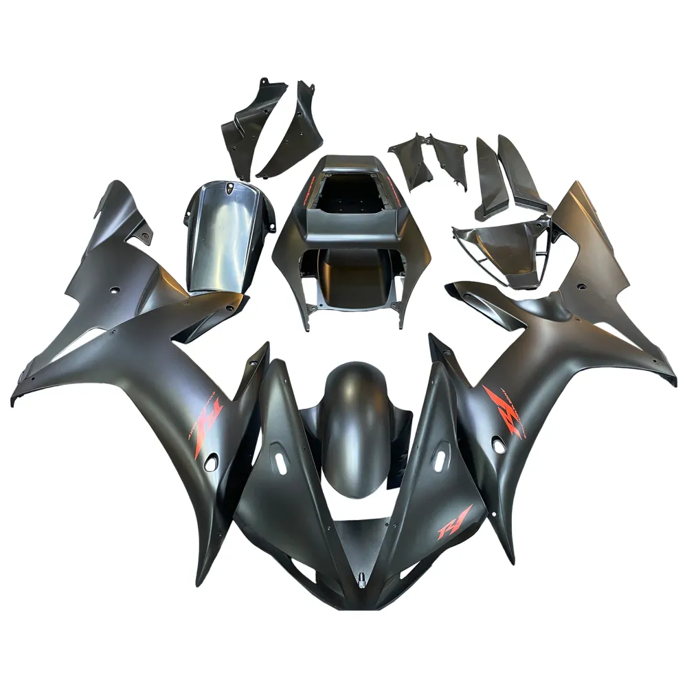 2002-2003 YAMAHA YZF 1000 R1 Injektion Fairing Kit Bodywork Plastic ABS #112 Amotopart
