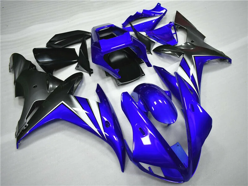 2002-2003 Yamaha YZF R1 Fairing Gloss Blue Kit Amotopart