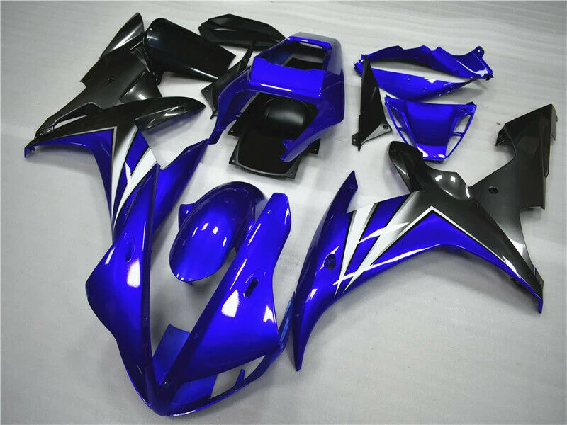 2002-2003 Yamaha YZF R1 Fairing Gloss Blue Kit Amotopart
