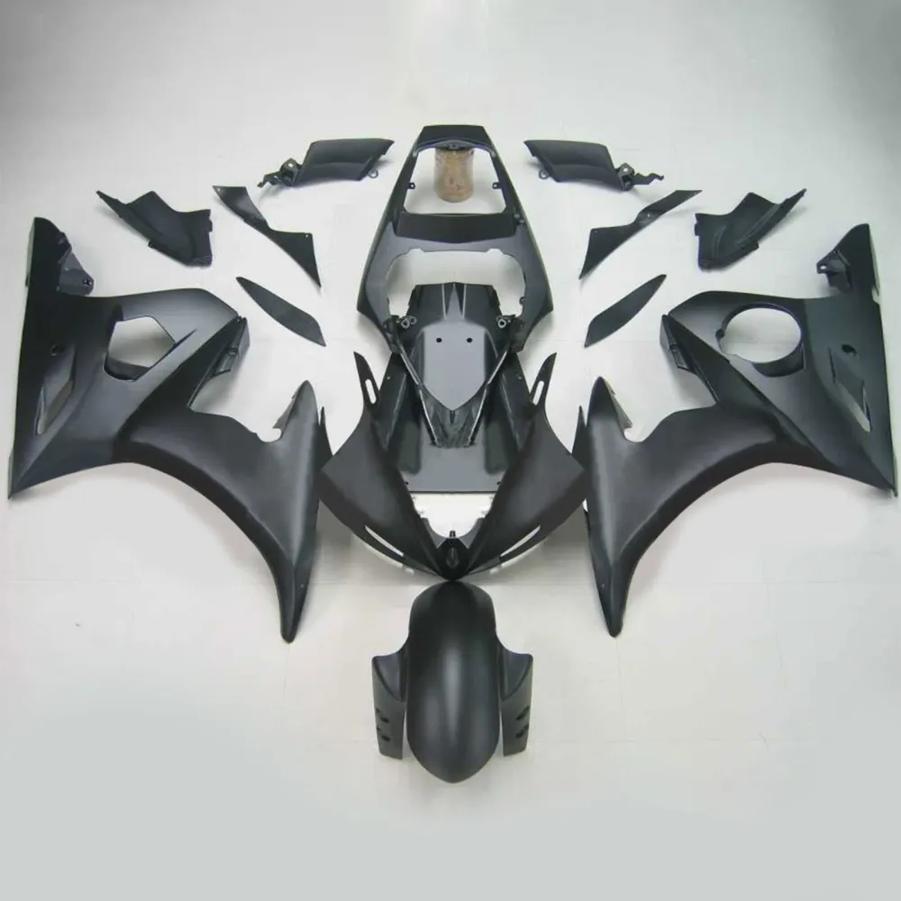 2003-2004 YAMAHA YZF 600 R6 2006-2009 R6S AMOTOPART INJEKTION FAIRING KUNDBODY PLAX ABS #124