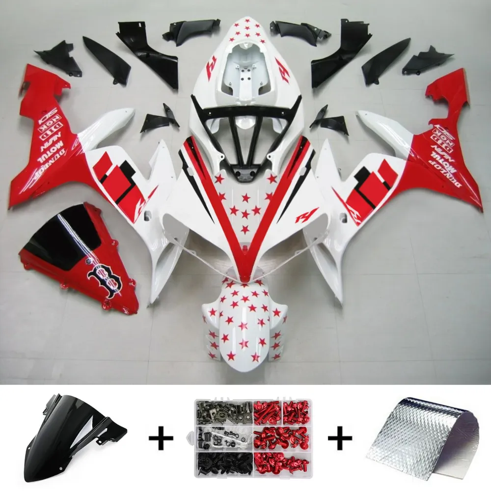 2004-2006 YAMAHA YZF 1000 R1 AMOTOPART INJEKTION FAIRING KIT BOODYWORK ABS #148