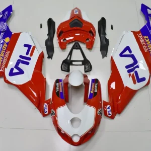 2005-2006 Ducati 999 749 Amotopart Fairing Kit Bodywork ABS #3