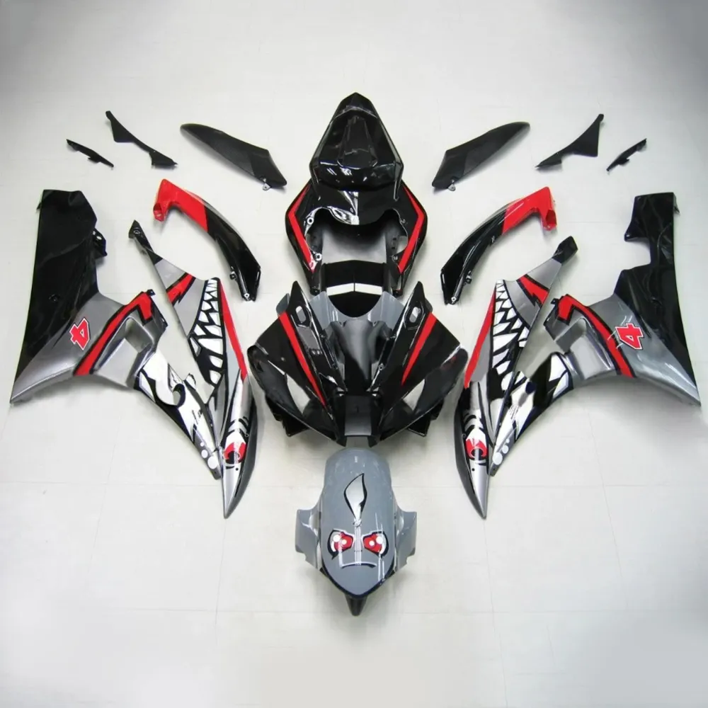 2006-2007 YAMAHA YZF 600 R6 AMOTOPART INJEKTION FAIRING KIT BOODYWORK ABS #145
