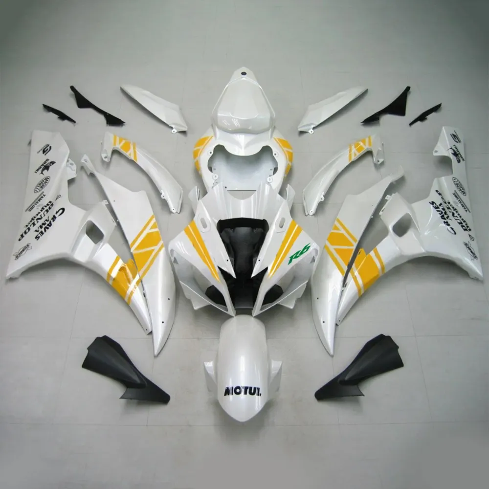 2006-2007 YAMAHA YZF 600 R6 AMOTOPART INJEKTION FAIRING KIT BOODYWORK ABS #141