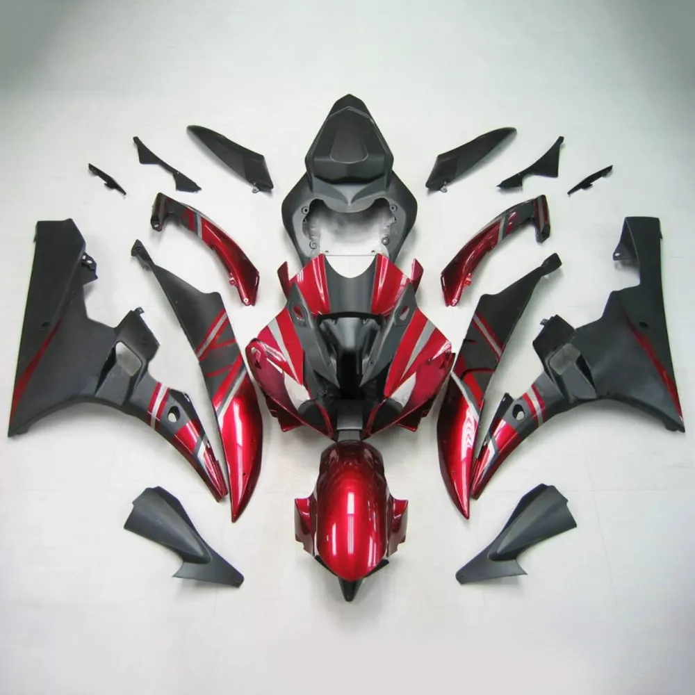2006-2007 YAMAHA YZF 600 R6 AMOTOPART INJEKTION FAIRING KIT BOODYWORK PLAX ABS #134