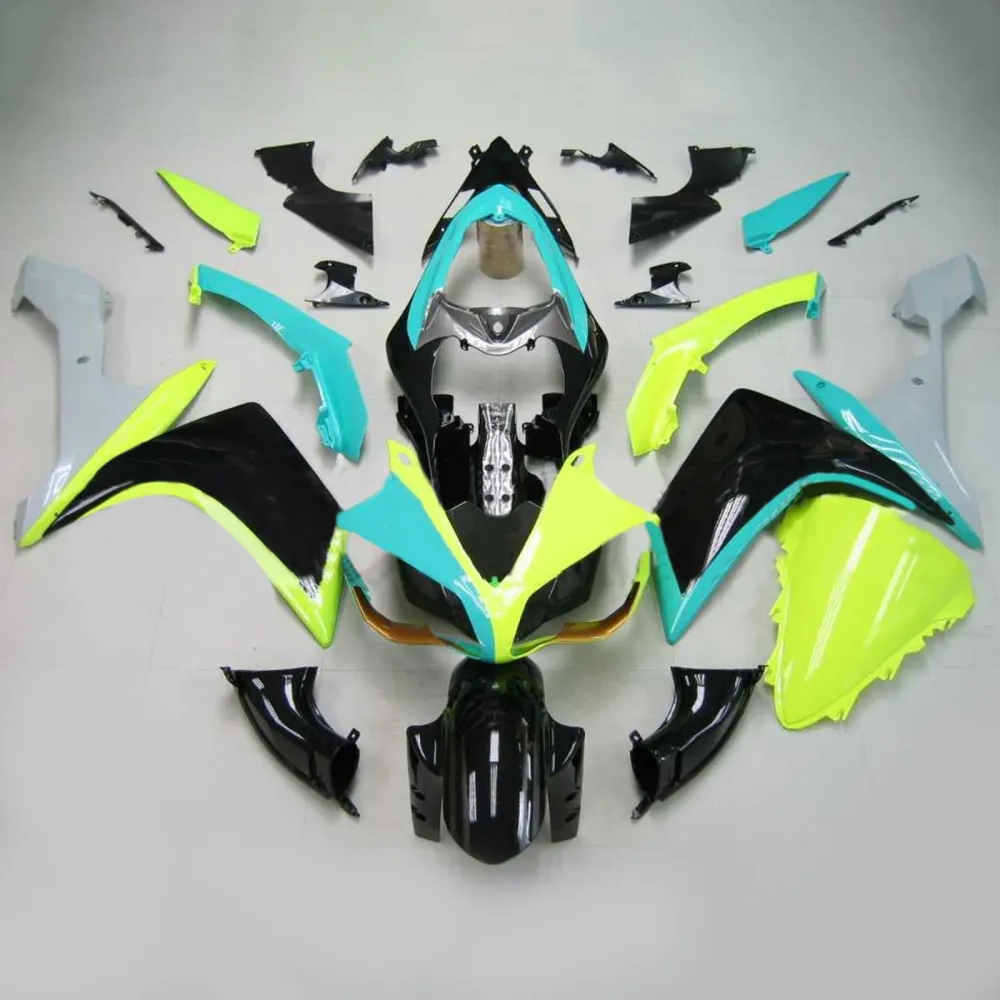 2007-2008 YAMAHA YZF 1000 R1 injektionsmässa kit Bodywork Plastic ABS #115 Amotopart