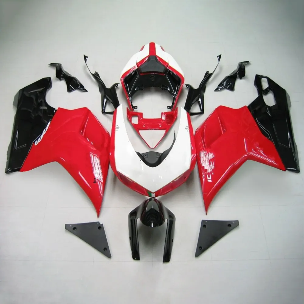 2007-2011 Ducati 1098 1198 848 ABS FAIRING KIT BODYWORK #103 Amotopart