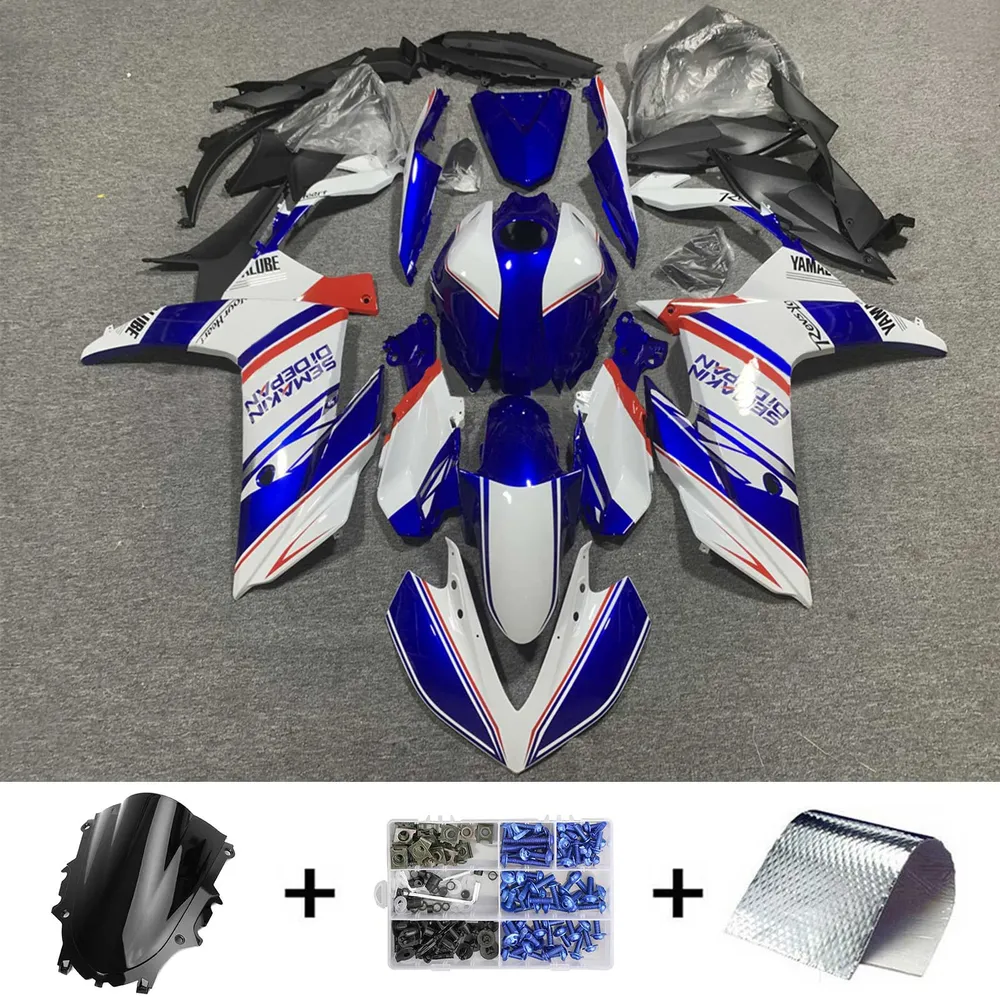 2019-2021 YAMAHA YZF-R3 R25 AMOTOPART INJEKTION FAIRING KIT BOODYWORK ABS #120