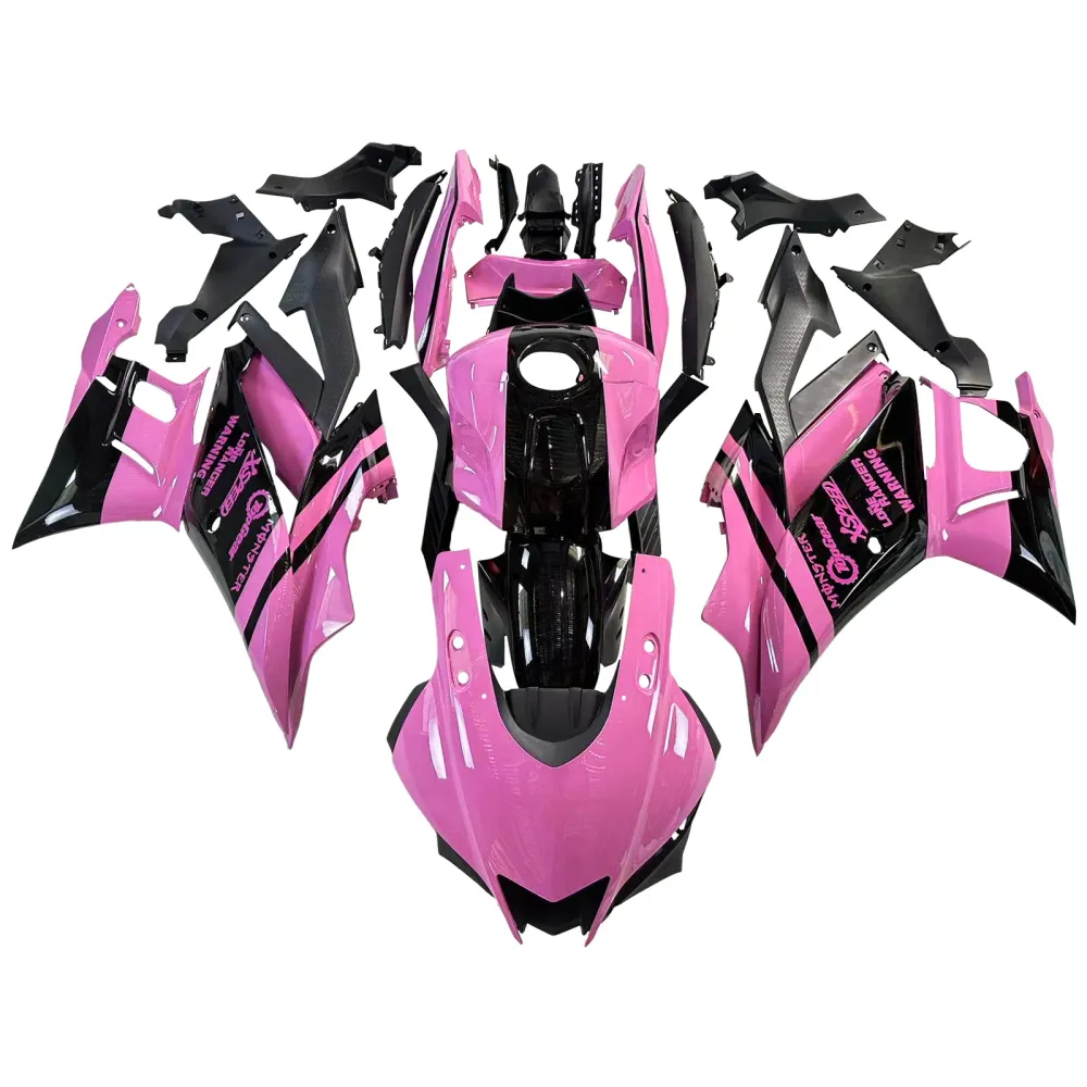 2019-2021 YAMAHA YZF-R3 R25 AMOTOPART injektionsmässa Kit Bodywork Plastic ABS #110