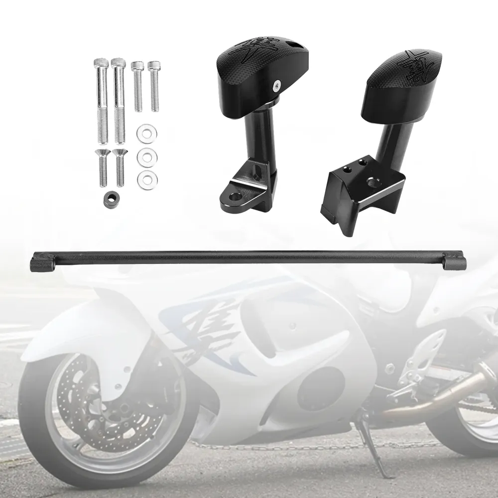 Motorvakter Skyddande Pad Engine Slider Black Fits Suzuki GSXR1300 08-20 Amotopart