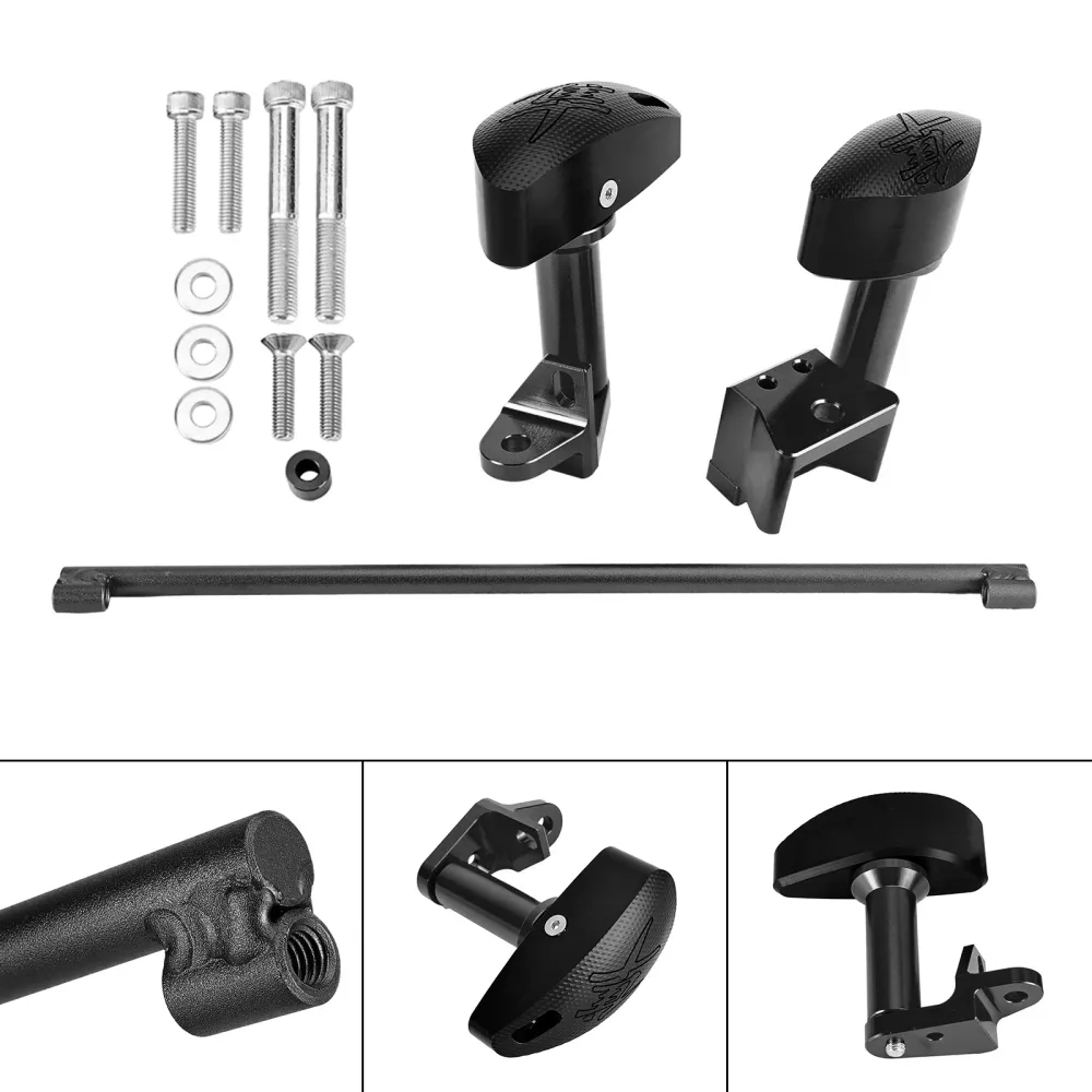 Motorvakter Skyddande Pad Engine Slider Black Fits Suzuki GSXR1300 08-20 Amotopart