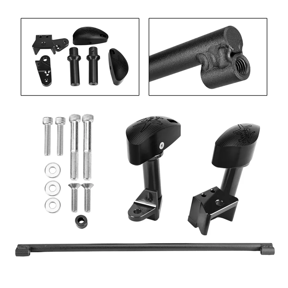 Motorvakter Skyddande Pad Engine Slider Black Fits Suzuki GSXR1300 08-20 Amotopart