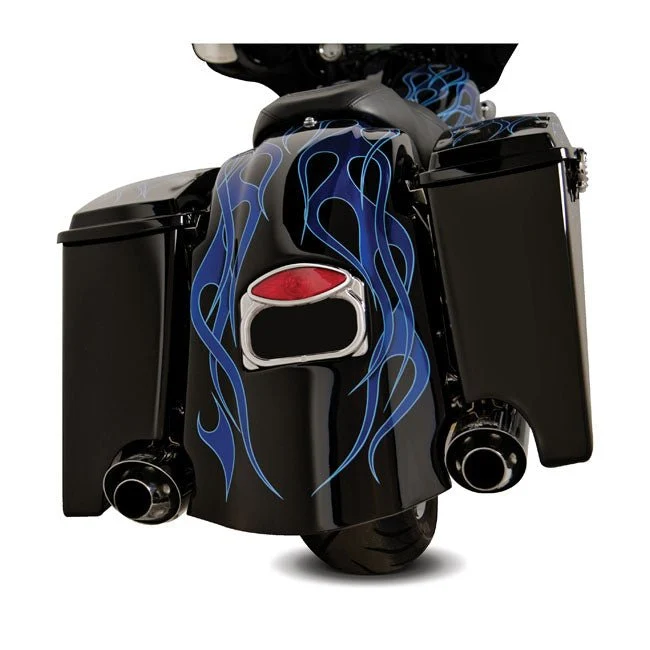 Arlen Ness Bagger Bakskärm Kit Dual muffler Touring 09-13