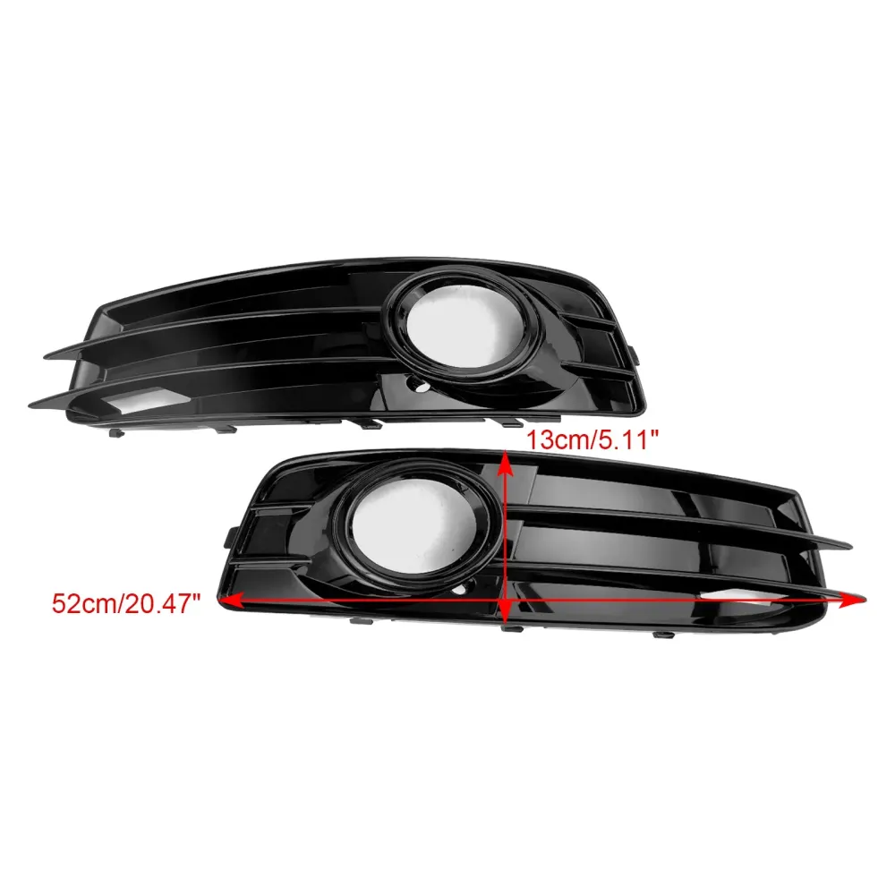 Audi A3 8P S-Line 2009-2012 Främre undre stötfångargaller Dimljusskydd