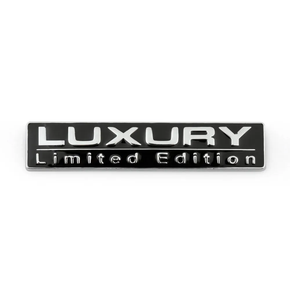 Auto 3D Aluminium Luxury Limited Edition Emblem Decal Badge Sticker Generic