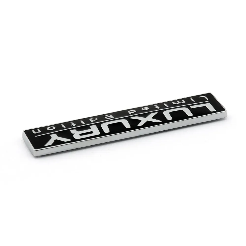 Auto 3D Aluminium Luxury Limited Edition Emblem Decal Badge Sticker Generic