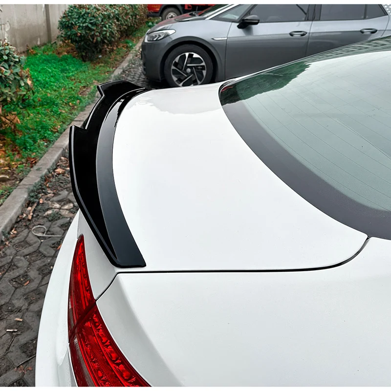 AutoStyle, Bagspoiler i ABS - Glossy Sort - Passer til Audi A5 (8T) Coupe/Cabrio 2007-2016