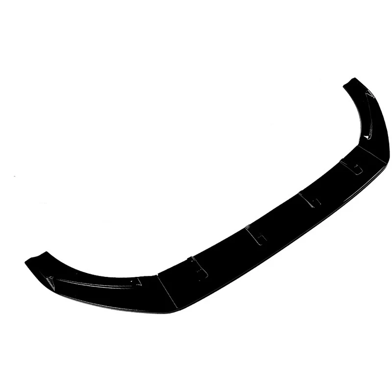 AutoStyle Front spoiler lip suitable Volkswagen Golf VII (7.5) 2017-2019 excl. GTi/GTD/R/R-Line (Glossy Black ABS)