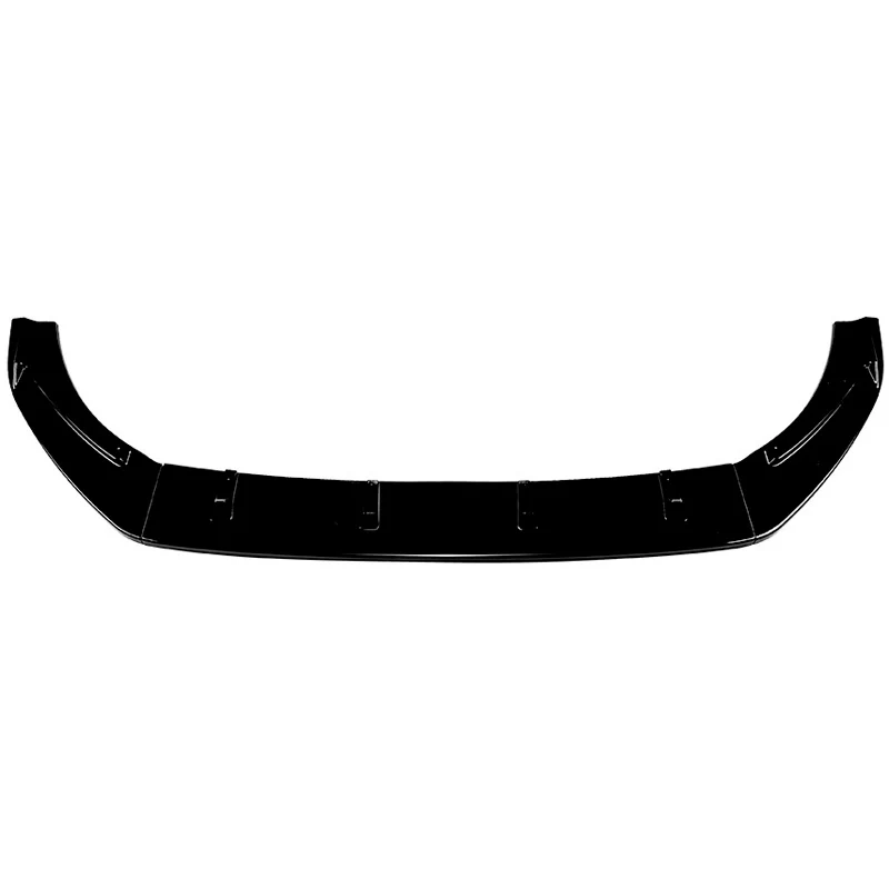 AutoStyle Front spoiler lip suitable Volkswagen Golf VII (7.5) 2017-2019 excl. GTi/GTD/R/R-Line (Glossy Black ABS)
