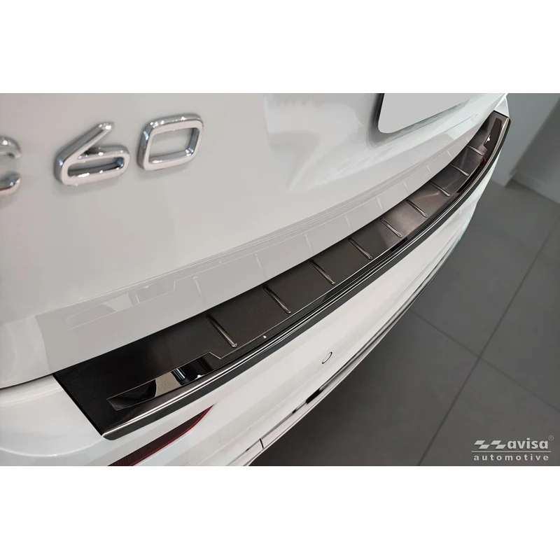 Avisa, Bagkofanger beskytter, Rustfrit stål, Passer til Volvo XC60 II 2017-2021 & Facelift 2021
