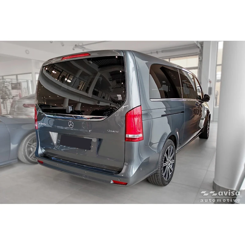 Avisa, Bagkofanger beskytter, Rustfrit stål, Passer til Mercedes Vito III & V-Class (W447) 2014- 'Shadow Premium'