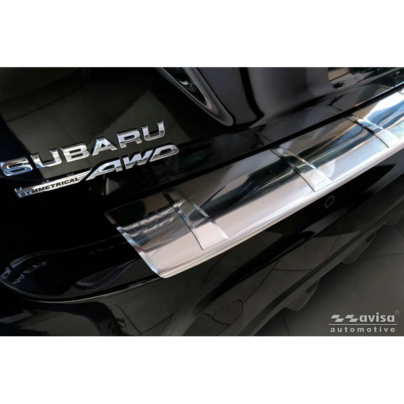 Avisa, Bagkofangerbeskytter, Rustfritstål, Passer til Subaru Crosstrek III 2023 - 'Ribs'
