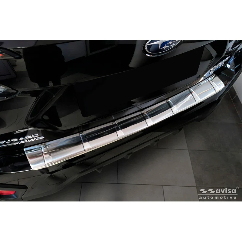 Avisa, Bagkofangerbeskytter, Rustfritstål, Passer til Subaru Crosstrek III 2023 - 'Ribs'