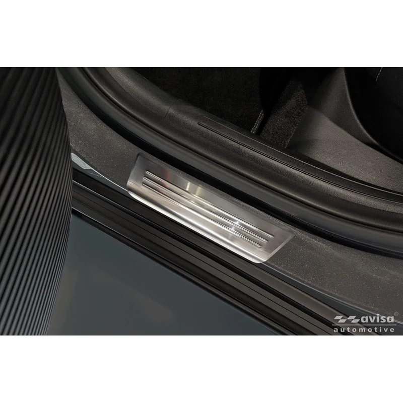 Avisa, Trinbeskyttere, Rustfrit stål, Passer til Hyundai Kona II / MG 3 / MG ZS II - 4 dele