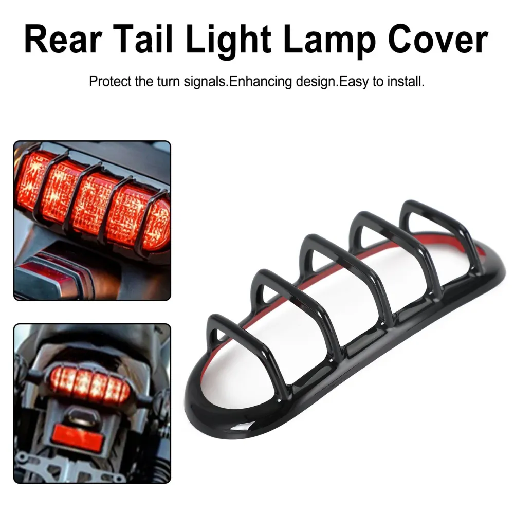 Bakre bakljuslampan täcker trim abs för Honda Rebel CMX 300 500 2017-2021 Generic