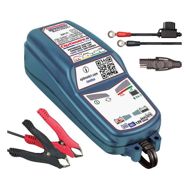 Batteriladdare TecMate Optimate 5 12V Start-Stop & Deep Cycle