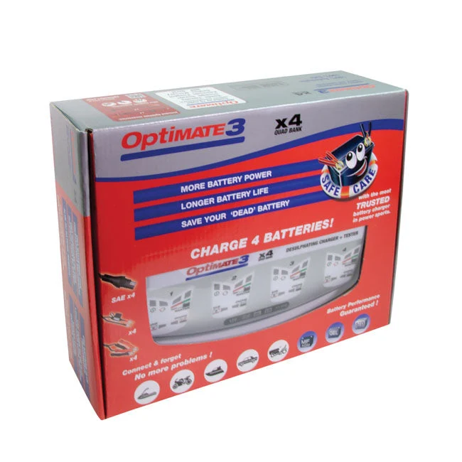 Batteriladdare TecMate Optimate 3 x 4-bank 12V
