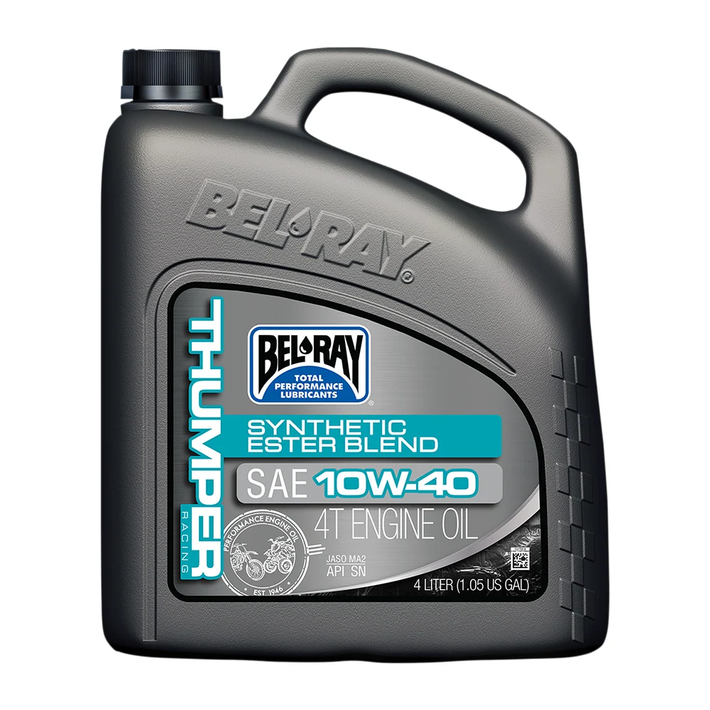 Bel-Ray Thumper Racing Synthetic Blend Motorolja 10W-40 4L