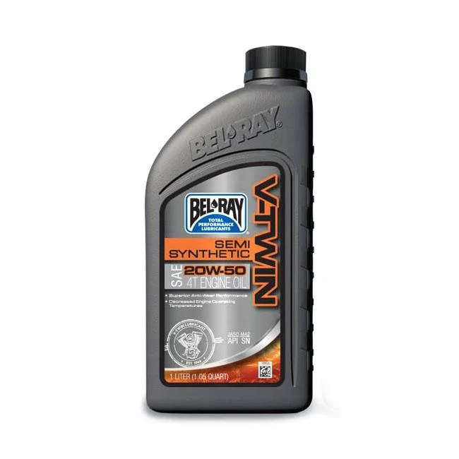 Bel-Ray V-Twin Motorolja Delsyntet 20W-50 1L