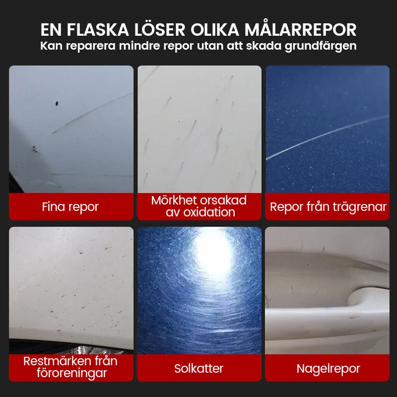 Bilreparationsvax för Repor med Långvarig Glans