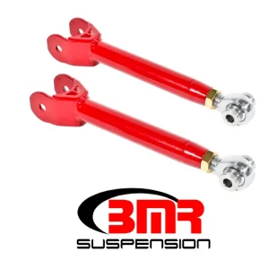 BMR 16-17 6th Gen Camaro Upper Trailing Arms w/ Single Adj. Rod Ends - Red