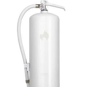 Brandsläckare,Design Housegard, 6 kg pulver PE6HRA, Vit