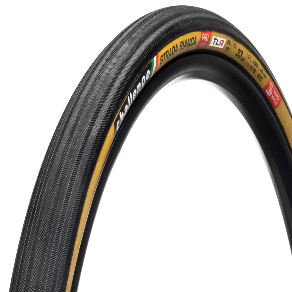 CHALLENGE OPEN STRADA BIANCA 700x33c Tubeless Ready Beige däck